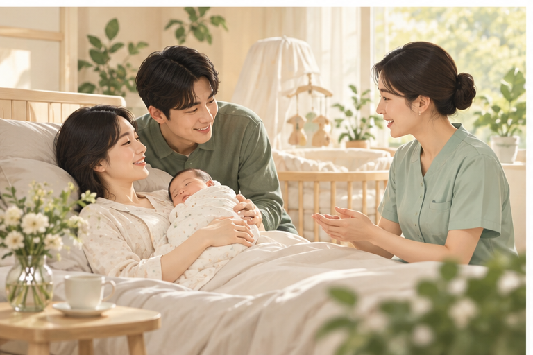 출산 직후 지원을 단계별로 확인하는 허브 대표 이미지